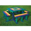 Recycled Plastic Square Picnic Bench - 5