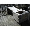 Swedish Redwood Planter Bench - With or Without Backrest - 2