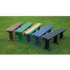 Recycled Plastic Backless Bench - 0