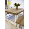 1.8m Coastal Dining Table with 2 Backless Benches - 8