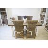 1.8m Coastal Dining Table with 4 Latifa Chairs - 6