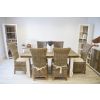 1.8m Coastal Dining Table with 6 Latifa Chairs - 1