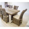 1.8m Coastal Dining Table with 6 Latifa Chairs - 4