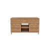 Diva Teak Large Washstand with Cupboards, Drawer and Shelves - 140cm X 80cm - 4