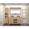 Diva Washstand with Cupboards, Drawer and Shelves - 105cm X 80cm - 1