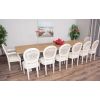 3.6m Ellena Dining Table with 6 Ellena Chairs, 2 Armchairs & 1 Backless Bench  - 2