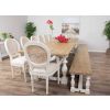 3.6m Ellena Dining Table with 6 Ellena Chairs, 2 Armchairs & 1 Backless Bench  - 3