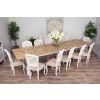 3.6m Ellena Dining Table with 12 Murano Chairs  - 2
