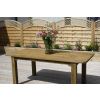 2.4m Douglas Fir Woodland Table with 6 Woodland Armchairs - 7