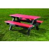 Recycled Plastic Heavy Duty Picnic Bench - 9