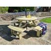 Hustyns Circular Picnic Bench - 9