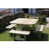 Hustyns Square Picnic Bench - 2