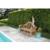 Lutyens Teak Garden Bench - 7