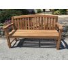 Contemporary Teak Garden Bench - 6