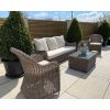 Riviera Natural Wicker Sofa Set - 2