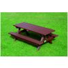 Junior Recycled Plastic Heavy Duty Picnic Bench - 3