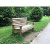 Douglas Fir Woodland Garden Bench - 6