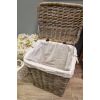 Large Natural Wicker Laundry Basket - 3