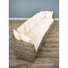 Puri Natural Wicker 4 Sectional Sofa - 4