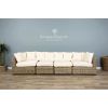 Puri Natural Wicker 4 Sectional Sofa - 7