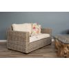 Java Natural Wicker 2 or 3 Seat Sofa - 1