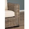 Java Natural Wicker Sofa Chair - 3