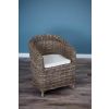 Riva Natural Wicker Tub Armchair - 2