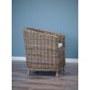 Riva Natural Wicker Tub Armchair - 4