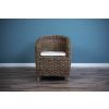 Riva Natural Wicker Tub Armchair - 5