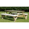 Heavy Duty A Frame Picnic Table - 8