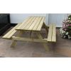  All Weather Commercial A-Frame Picnic Table - 1