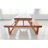 Teak A-Frame Picnic Bench - 3