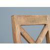 Reclaimed Elm Cross Back Dining Chair - 4