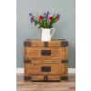 Reclaimed Elm Chunky Chest with Two Drawers  - 0