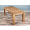 1.8m Reclaimed Elm Chunky Style Dining Table with 8 Stackable Zorro Chairs - 7