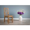 Reclaimed Elm Cross Back Dining Chair - 2