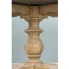 1.3m Farmhouse Pedestal Dining Table with 6 Murano Chairs  - 9