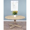 1.6m Farmhouse Pedestal Dining Table with 8 Latifa Chairs  - 5