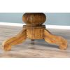 1.8m Reclaimed Teak Circular Pedestal Table with 8 Santos Dining Chairs  - 9
