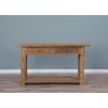 140cm Reclaimed Teak Hall Table - 2