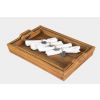 Solid Reclaimed Teak Serving Tray - 1