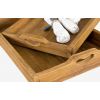 Solid Reclaimed Teak Serving Tray - 3