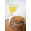 Teak Root Ball Stool / Display Stand - Circular - 0