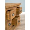 Reclaimed Teak Coffee Table & Blanket Box with 6 Drawers - 8