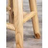 Alpine Chunky Teak Barstool - 5