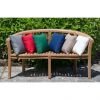 Traditional Teak Garden Armchair with Coffee Table - 8