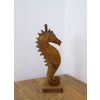 Reclaimed Teak Root Sculpture - Seahorse - 1