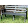 Recycled Plastic 3 Seater Sloper Bench - 1