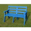 Recycled Plastic 3 Seater Sloper Bench - 5
