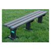Recycled Plastic Backless Bench - 1